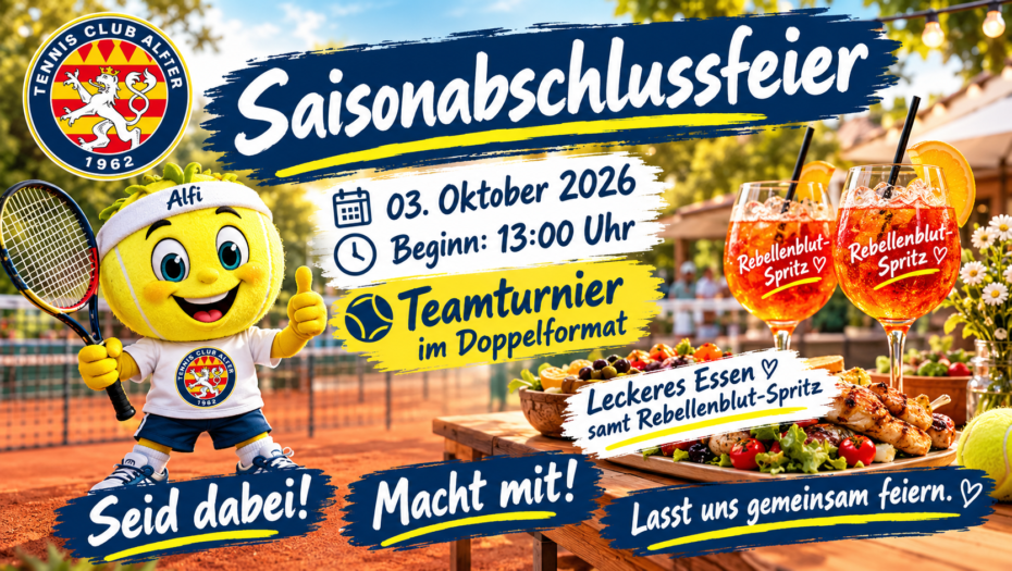 Saisonabschlussfeier am Samstag, 3. Oktober 1 saisonabschluss 1